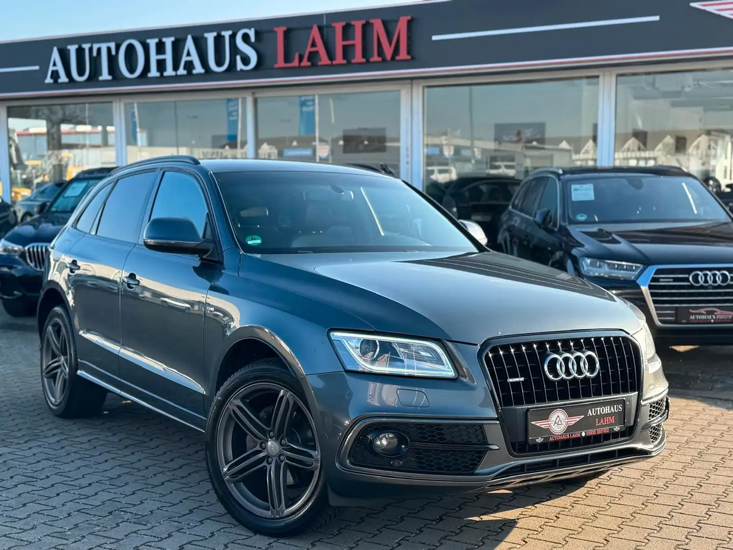 Audi Q5 2.0 TDI Quattro "S-Line"TEMPOMAT*SITZ.HZ*BT* Grau - 1