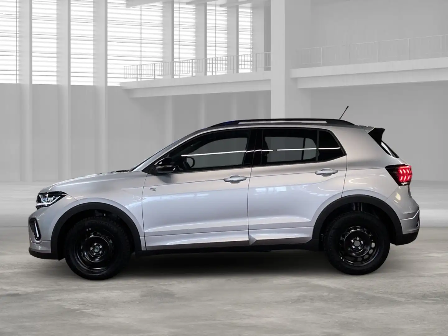 Volkswagen T-Cross R-Line 1.5 TSI ACT DSG Sportpaket AHK-abnehmbar Na Silber - 2