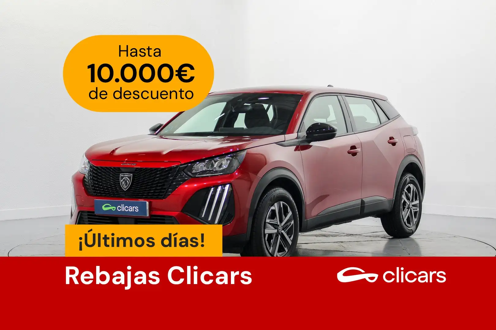 Peugeot 2008 1.2 PureTech S&S Active 100 Rojo - 1