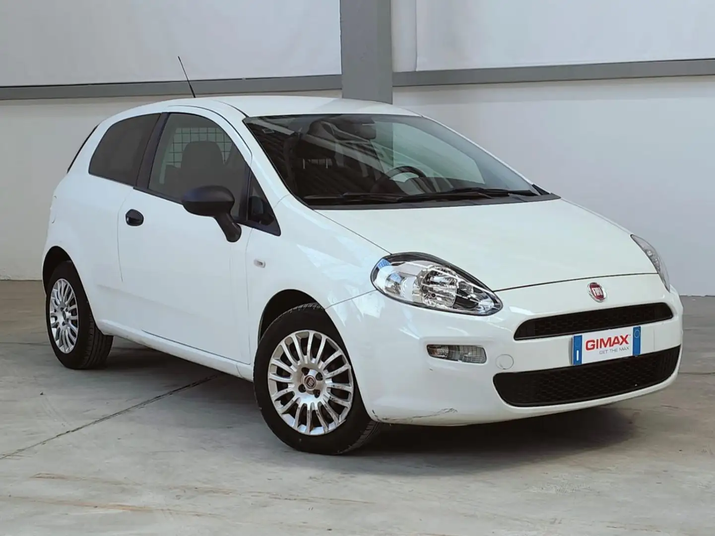 Fiat Punto 1.3 MJT 75CV 3 porte Van 2 posti E5+ Blanc - 1