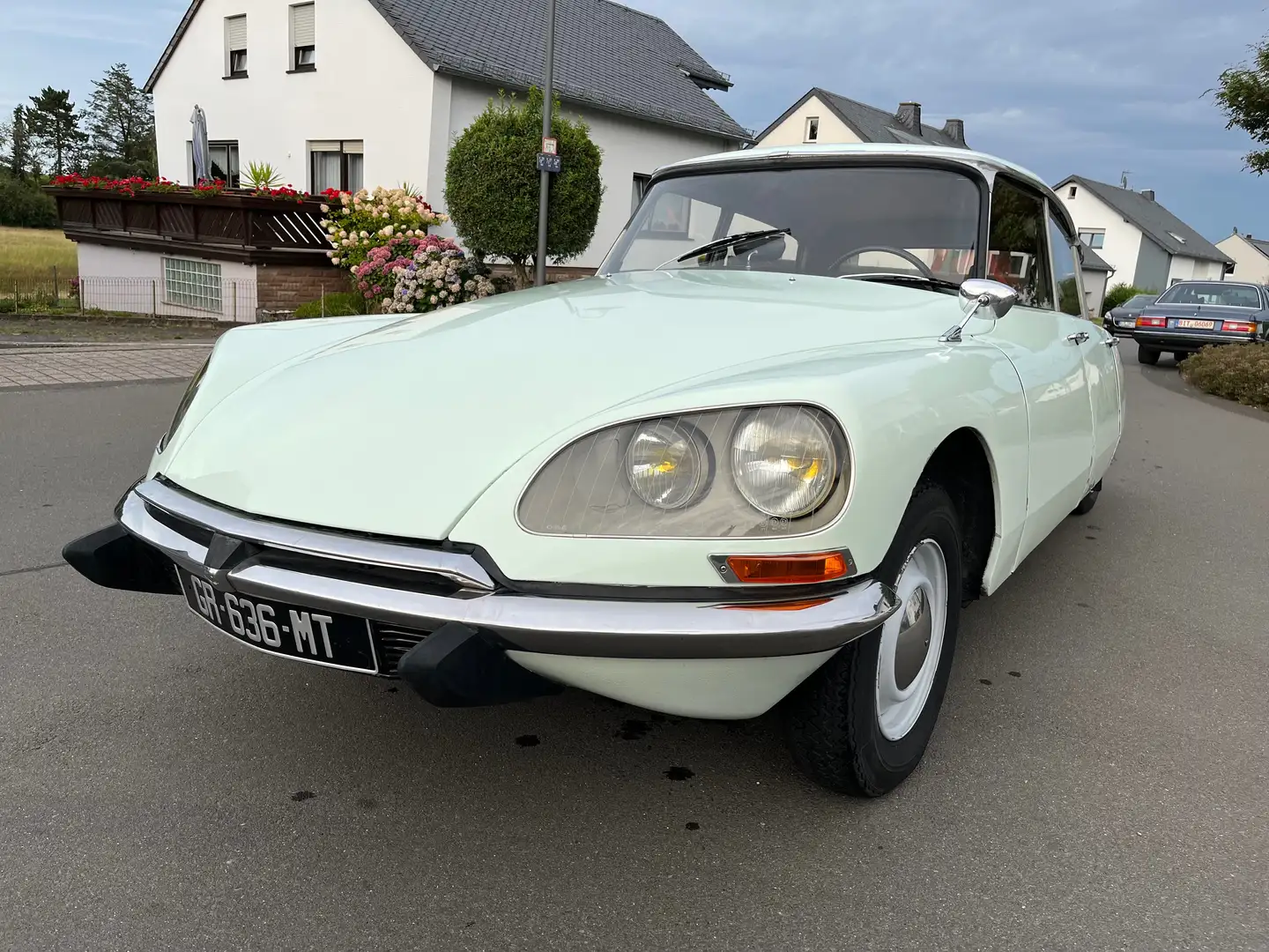 Citroen DS ID19 alte Armaturen französische Zulassung Green - 1