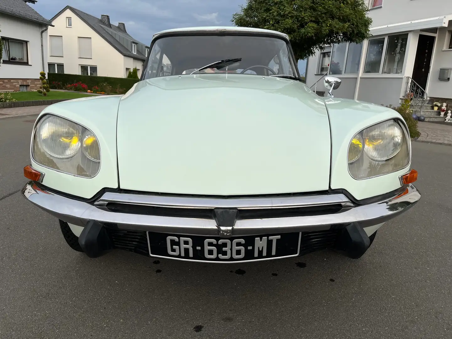 Citroen DS ID19 alte Armaturen französische Zulassung Green - 2