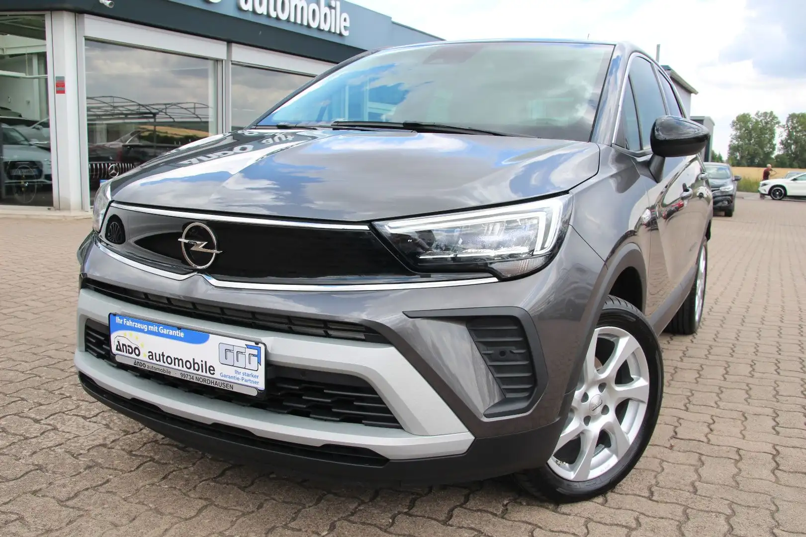 Opel Crossland X Crossland 1.2 Elegance Automatik LED/Kamera/AHK Grau - 2