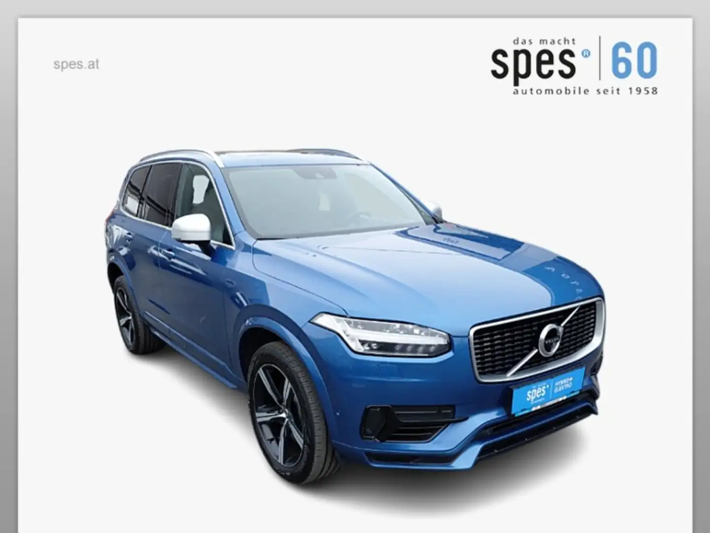 Volvo XC90 T8 Twin Engine Blau - 1