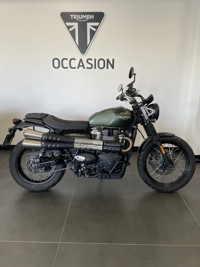 Triumph Scrambler Verde - 1