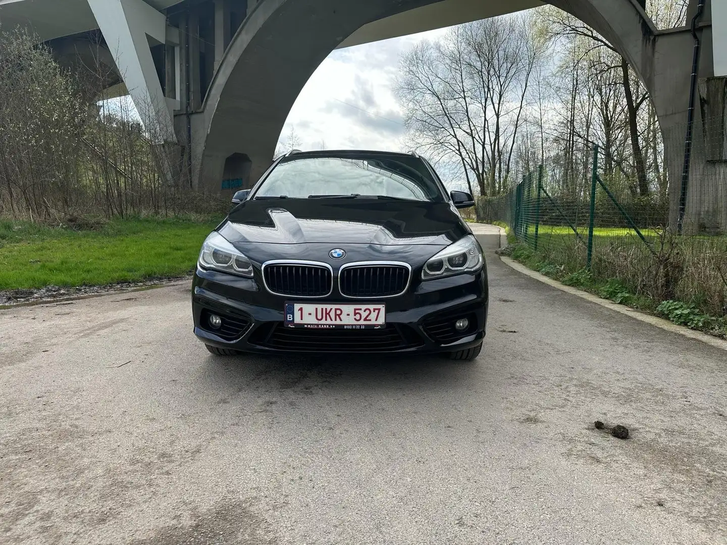 BMW 218 Active Tourer 6b Automatique/Pano/cuir/navi Чорний - 2