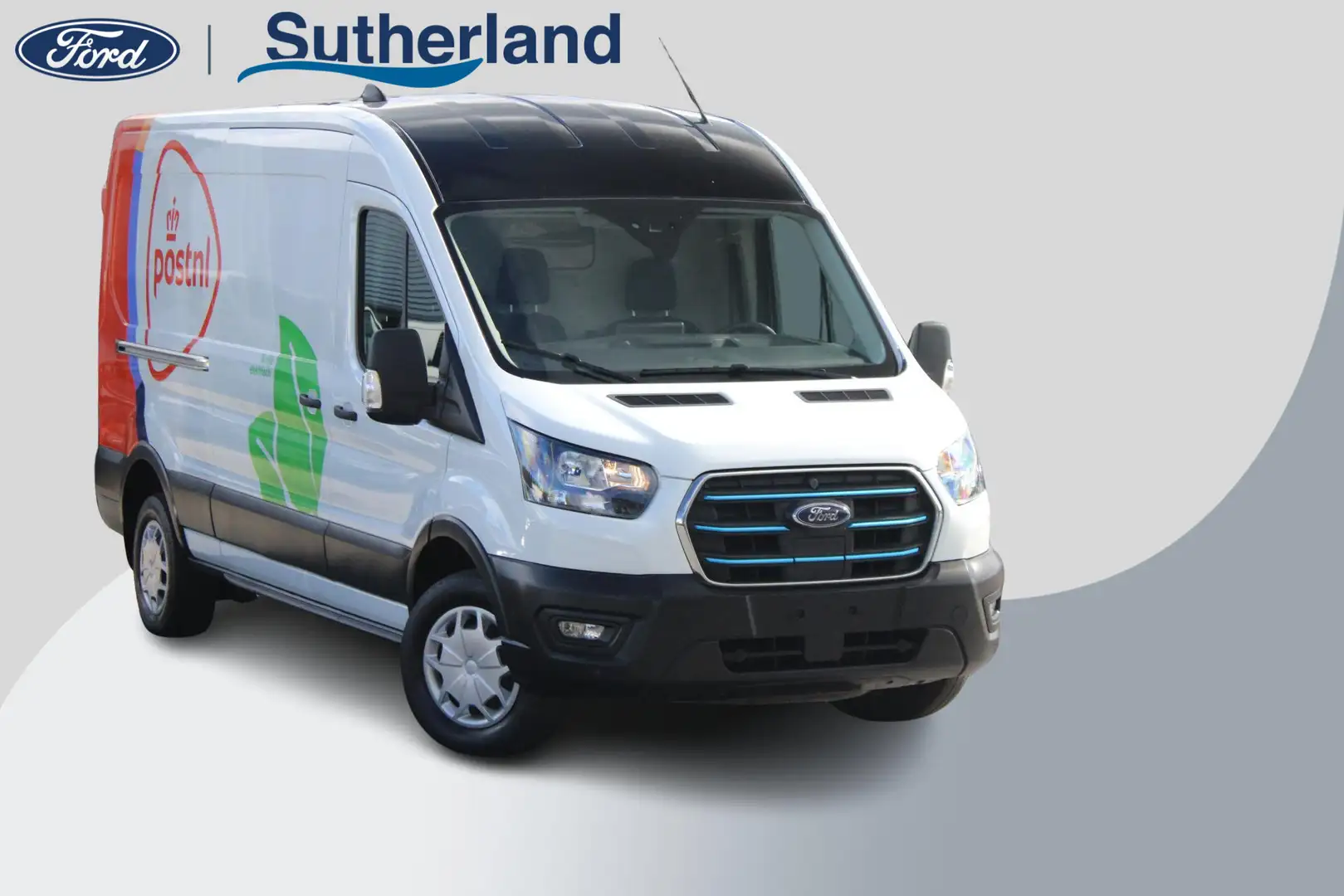 Ford E-Transit 350 L3H2 Trend 68 kWh 184pk | Zuid | Post NL Subco Noir - 1