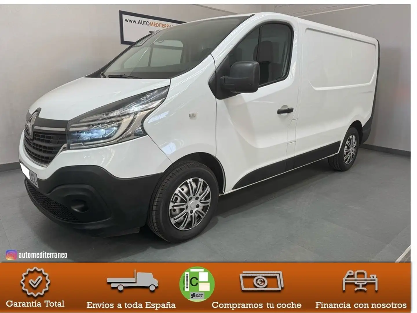 Renault Trafic Furgón 27 L1H1 Energy Blue dCi 70 kW- SS Blanc - 2