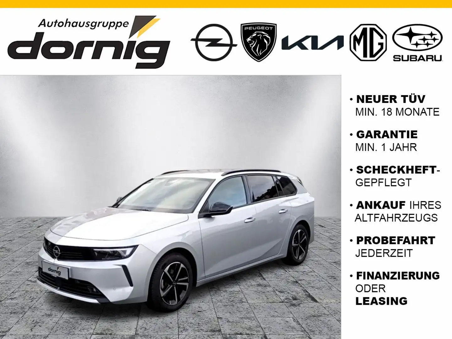 Opel Astra L ST Edition, LED, Kamera, SHZ Silber - 1