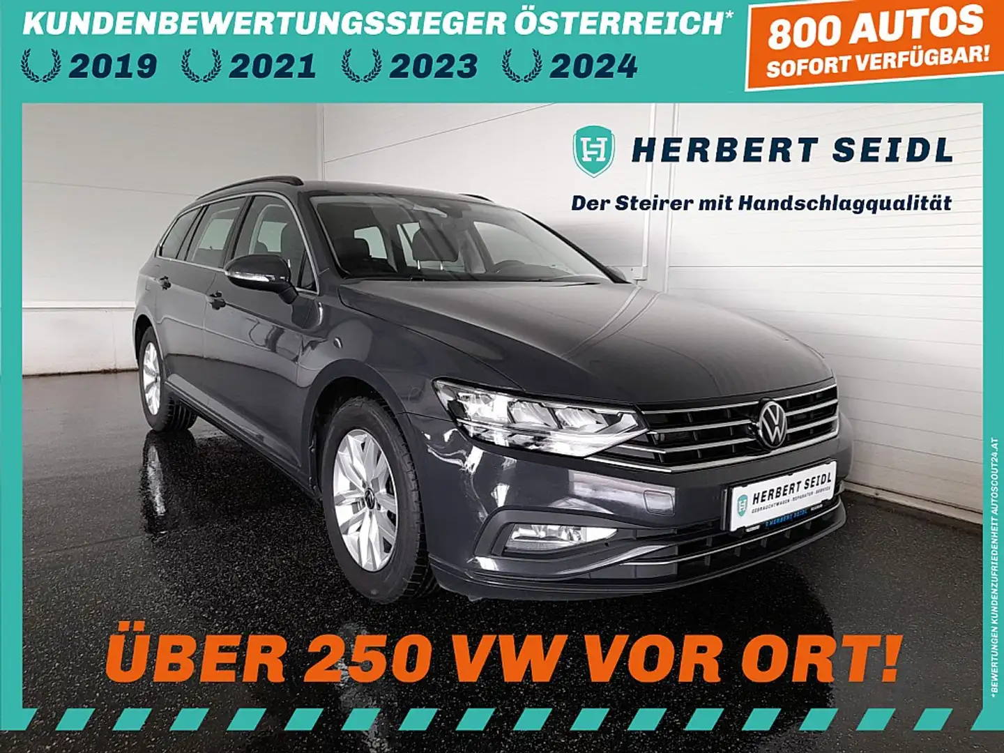 Volkswagen Passat Variant BUSINESS 2,0 TDI DSG *LED / NAVI / AHV & KAMERA... Grau - 1