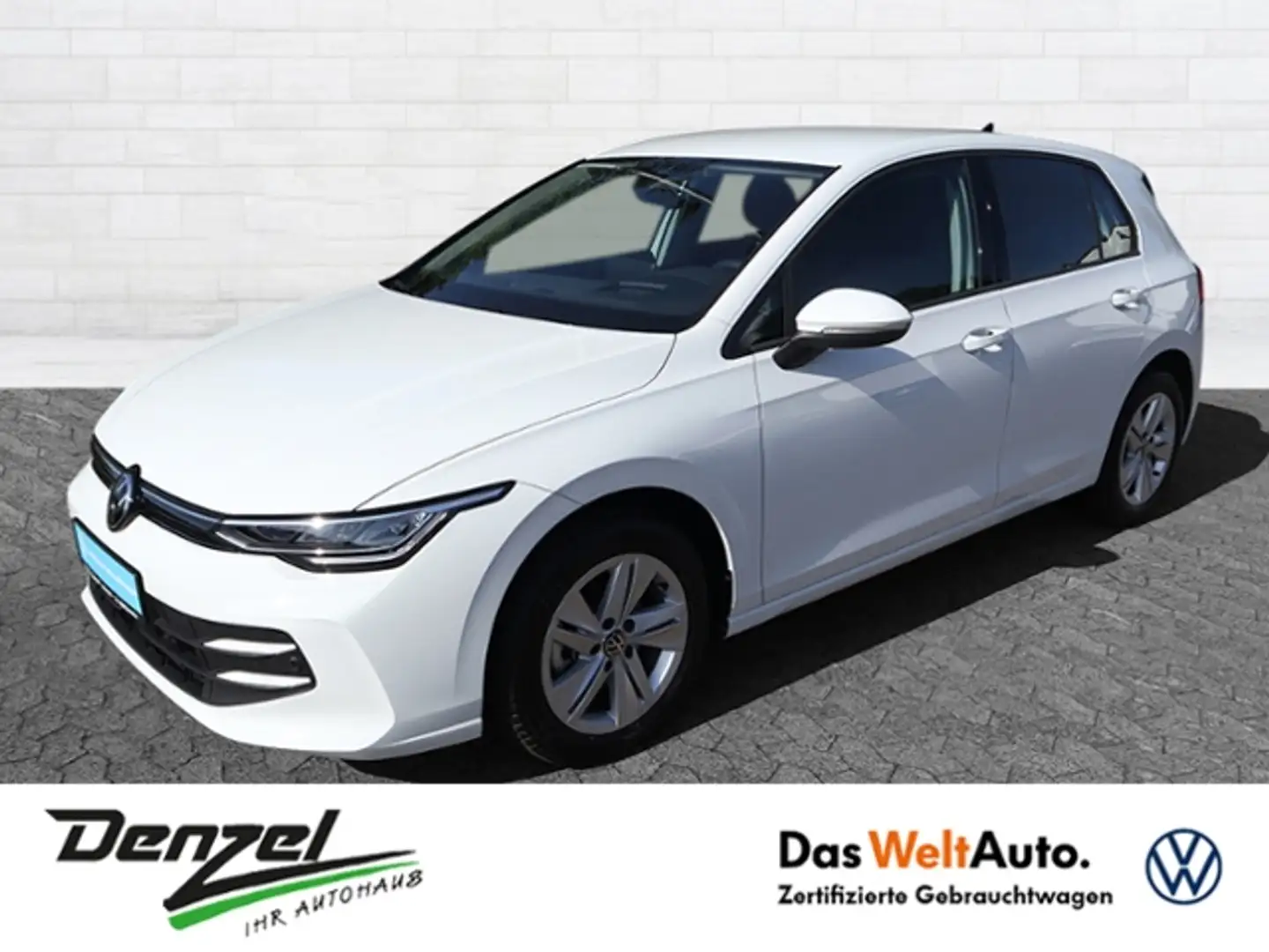 Volkswagen Golf VIII Life 1.5 TSI NAVI/HEAD-UP Weiß - 2