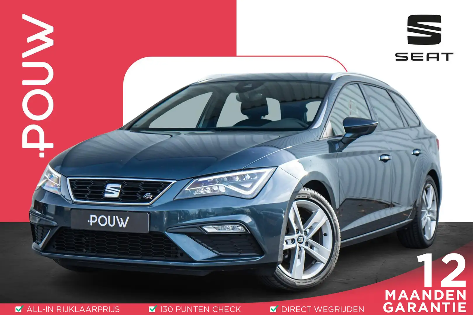 SEAT Leon ST 1.5 TSI 130pk FR Business Intense | Trekhaak | Gris - 1