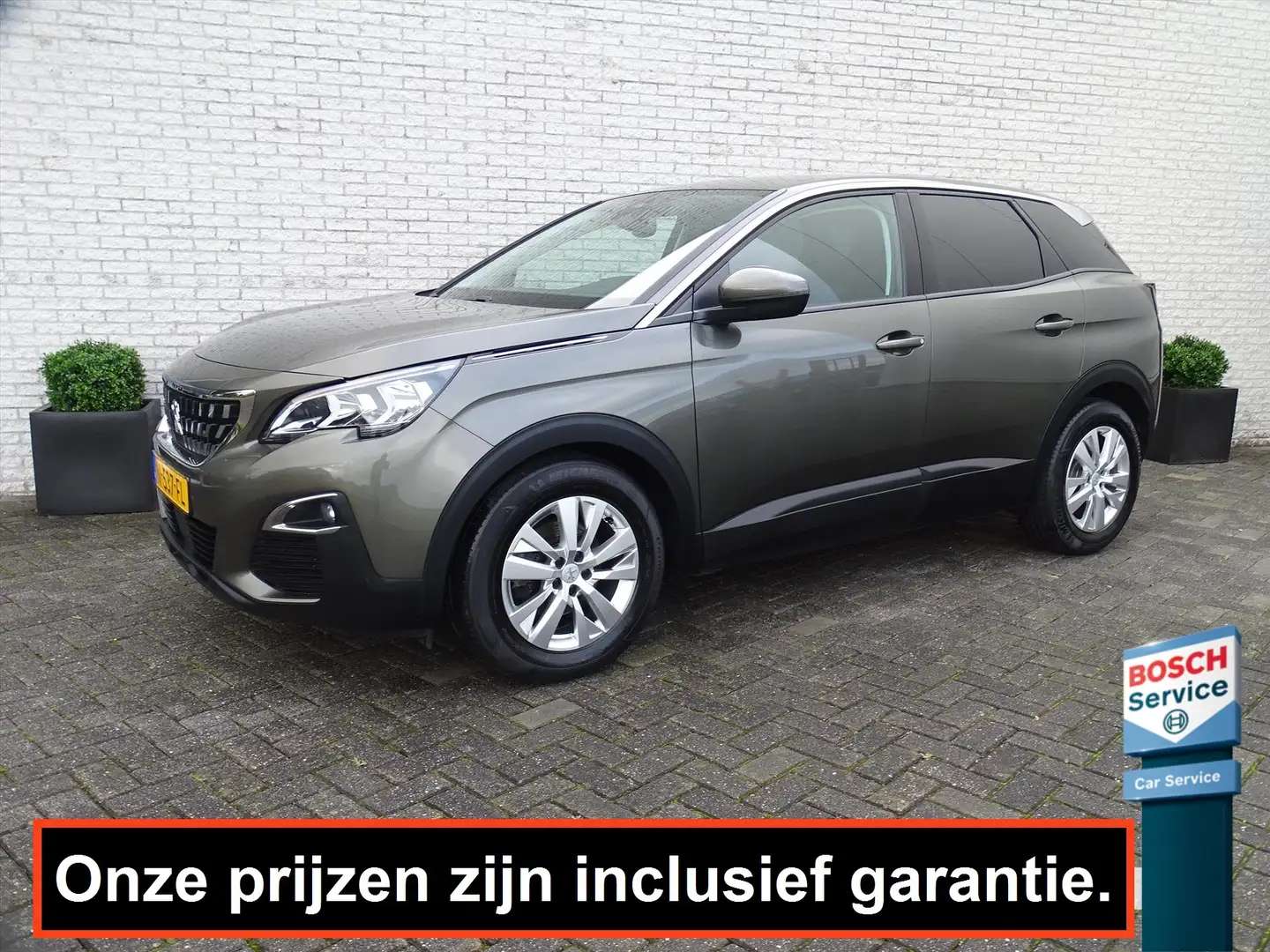 Peugeot 3008 1.2 130PK AUTOMAAT NAVI/CLIMATE/CRUISE/PDC/LMV17'' Grijs - 2