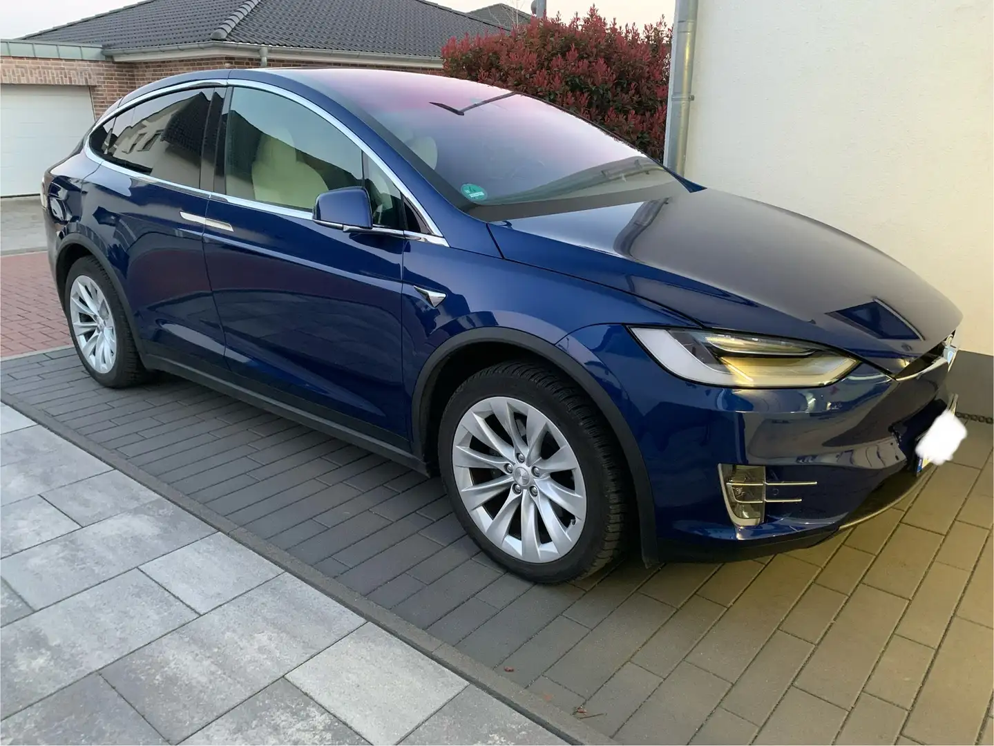 Tesla Model X LR Raven / FSD / Neue Batterie / Dämmung / Extras Blau - 1