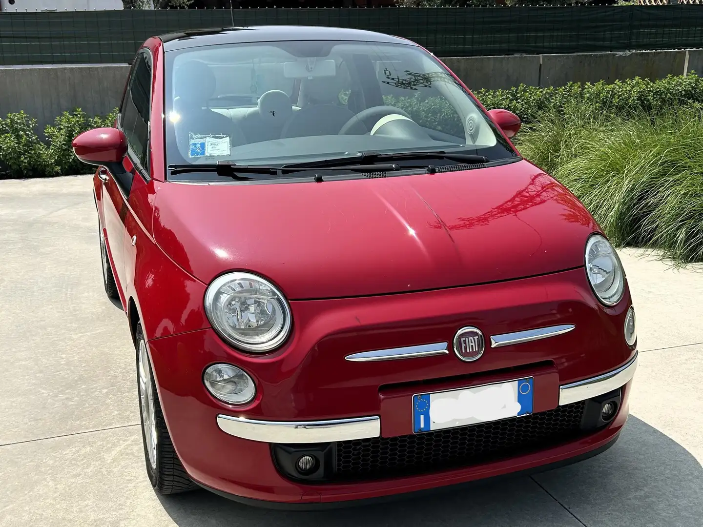 Fiat 500 500 1.3 mjt 16v Lounge 75cv Rosso - 2