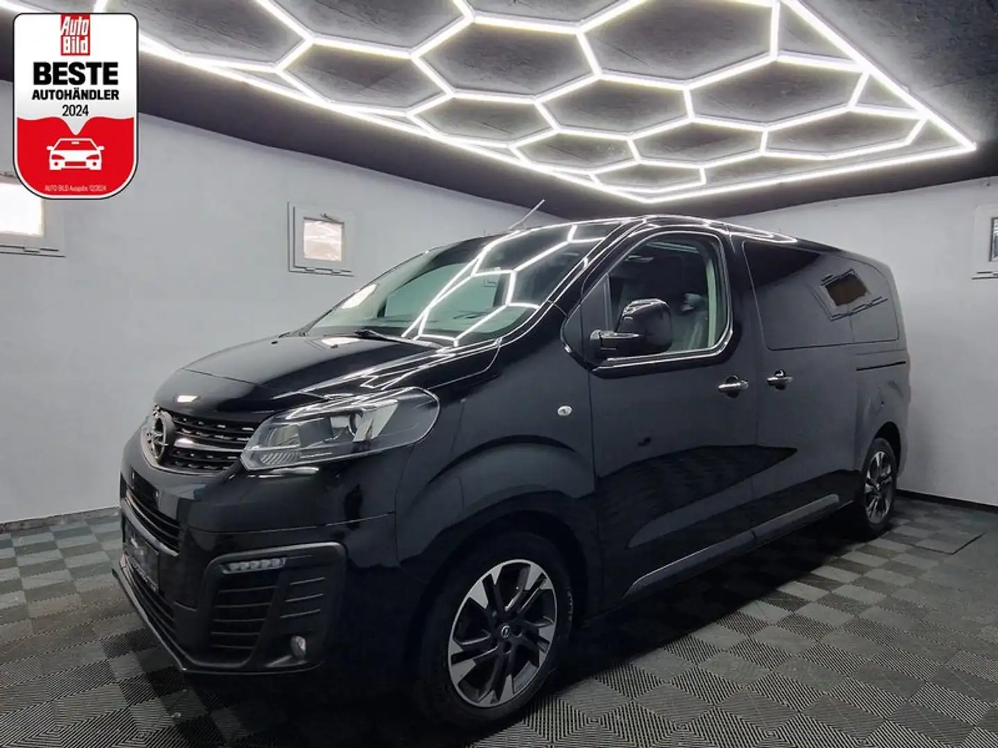 Opel Zafira Life Elegance M |8 SITZER|VOLLEDER|PANO|STHZ|LED Black - 1