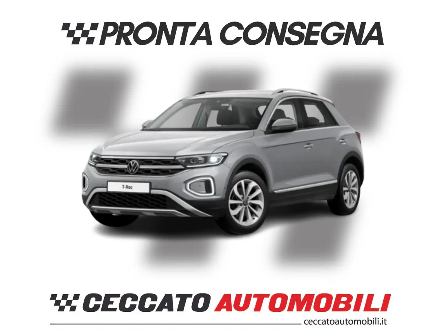 Volkswagen T-Roc NUOVO 1.0 TSI STYLE 115 CV MY 24 Stříbrná - 1