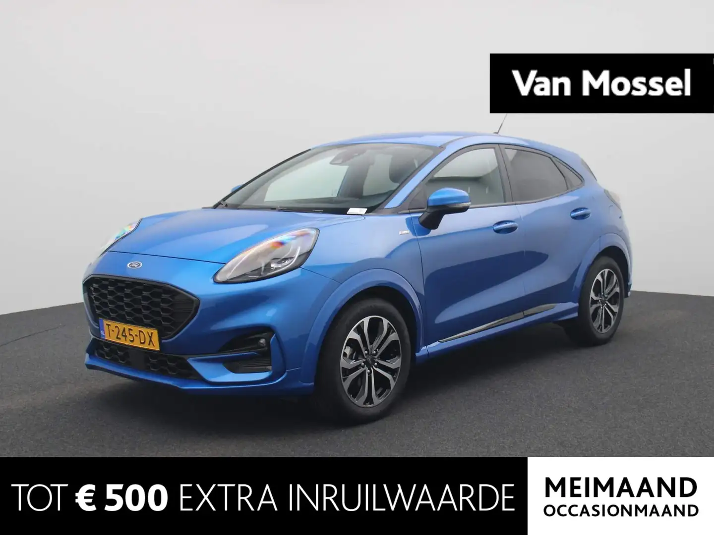 Ford Puma 1.0 EcoBoost Hybrid ST-Line | Stoelverwarming | LM Blauw - 1