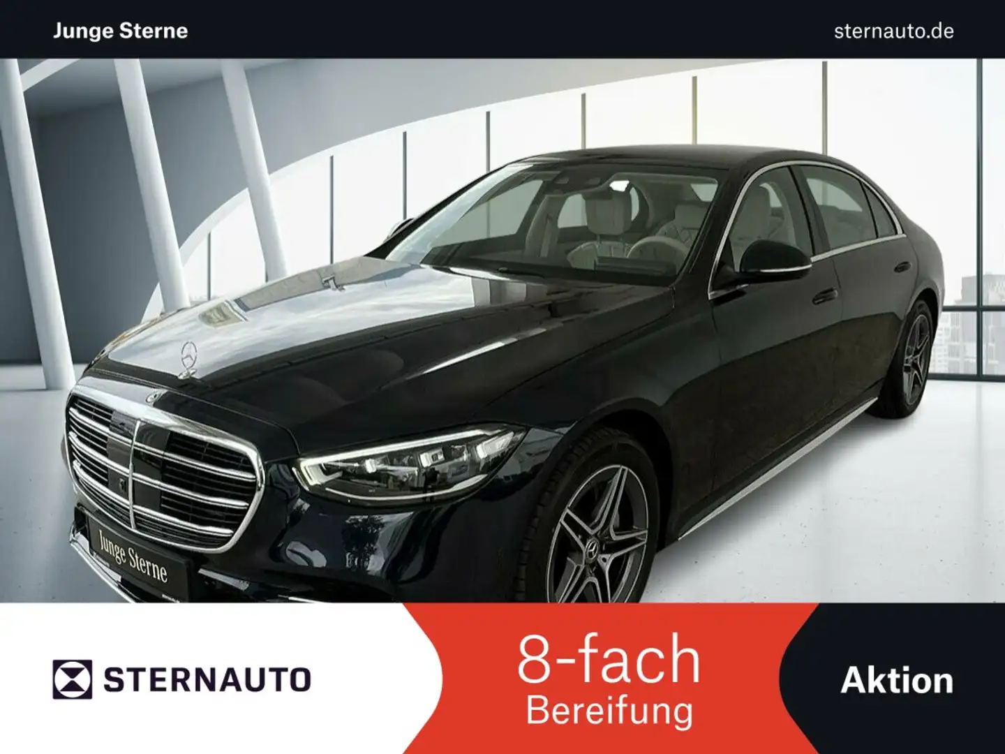 Mercedes-Benz S 450 S 450 d 4M lang AMG Line/Standhzg./Pano.-Dach Navi Noir - 1