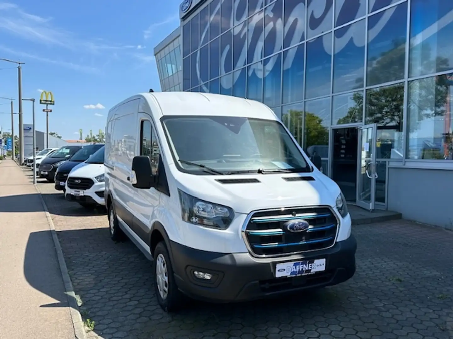 Ford Transit Kasten E 350 L2 Trend Navi 360 Kamera Dyn. Kurvenl Weiß - 1