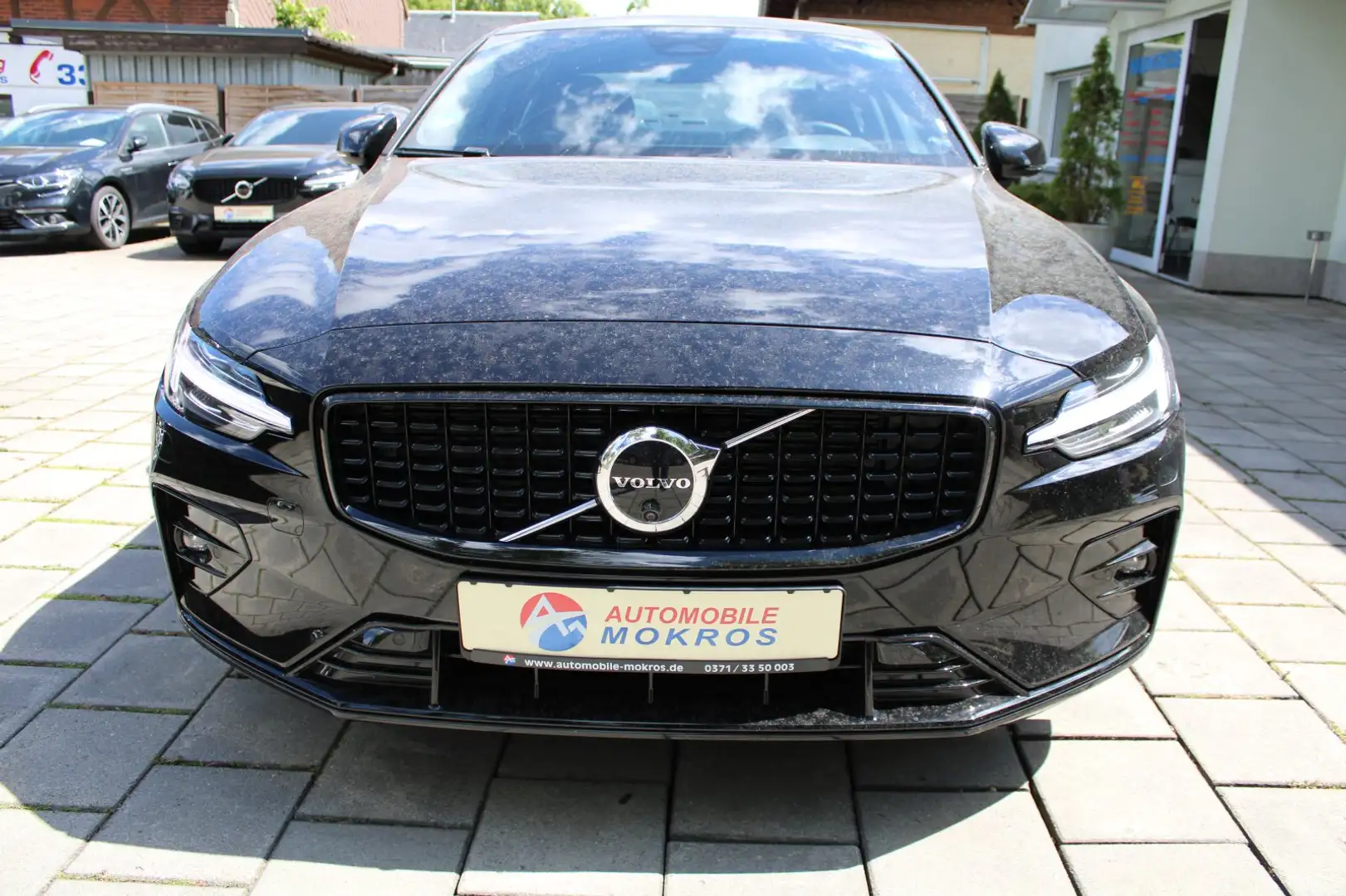 Volvo S60 B4 Plus Dark Leder Navigation Leder Rückfakam BLIS Schwarz - 2