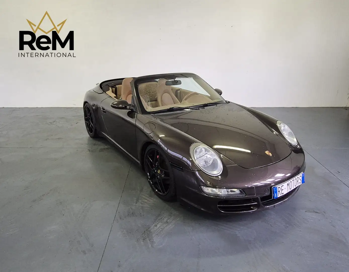 Porsche 911 911 Cabrio 3.6 Carrera Marrone - 1