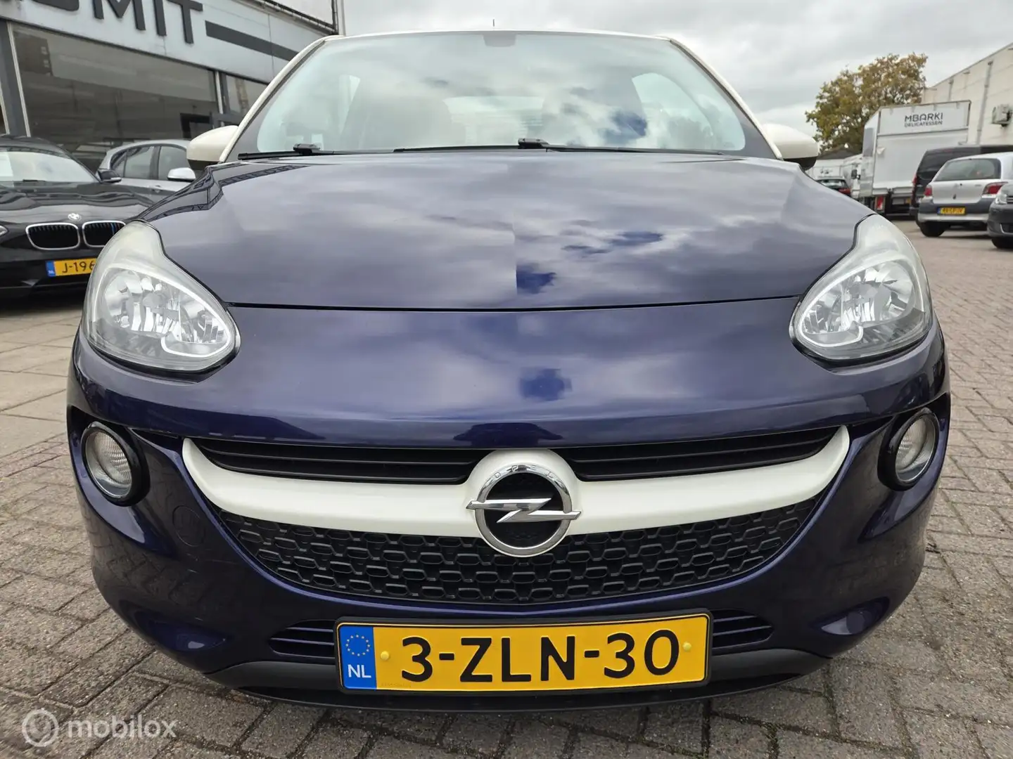Opel Adam 1.0 Turbo Jam Ecc/CC/Media/NLAuto Blauw - 2