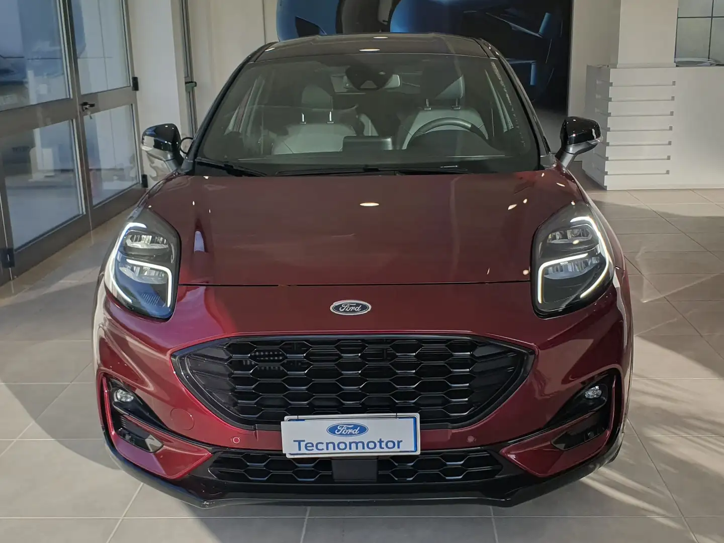 Ford Puma VIVID RUBY EDITION 1.0 EcoBoost Hybrid 125 CV A7 Rosso - 1