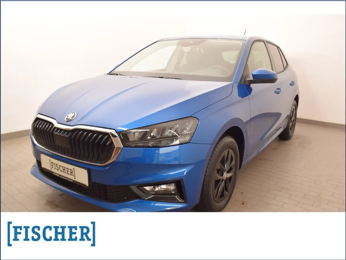 Skoda Fabia 1.0TSI Selection LED SHZ GRA Climatronic Blau - 1