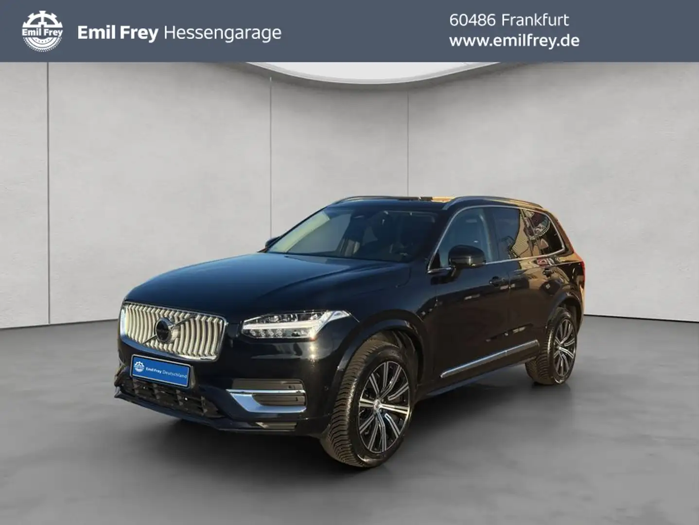 Volvo XC90 XC90 B5 AWD Plus-Bright 7S Glasd Standh 360 Leder Schwarz - 1