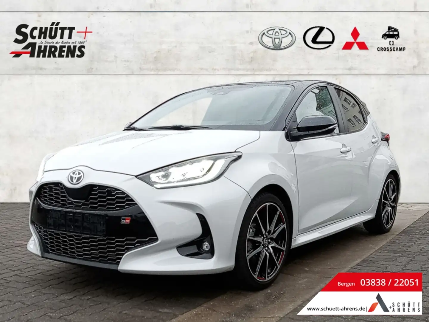 Toyota Yaris GR Sport LED CarPlay JBL Navi Sportsitze DAB Gris - 1