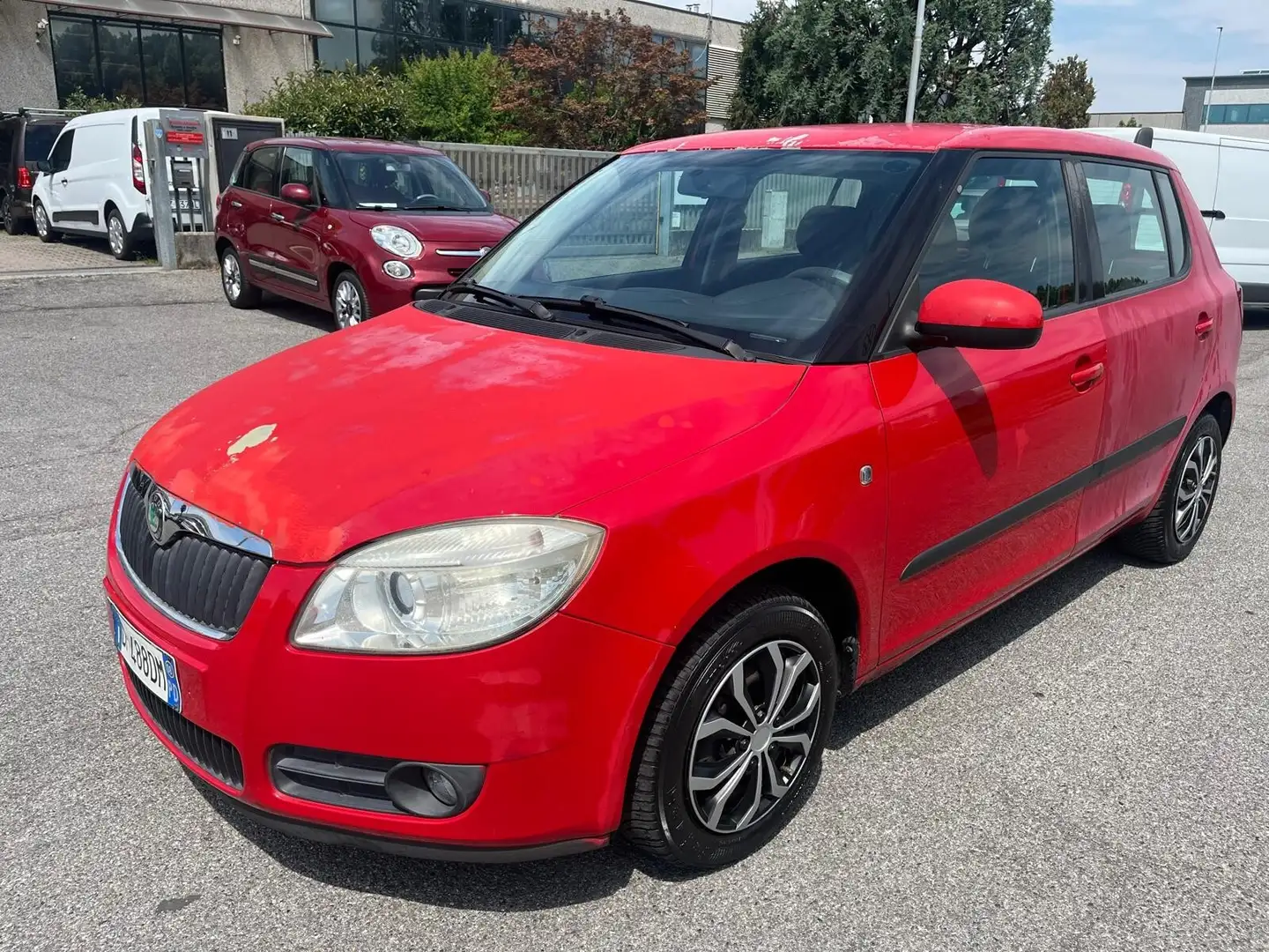Skoda Fabia 1.4 5p. Rosso - 1