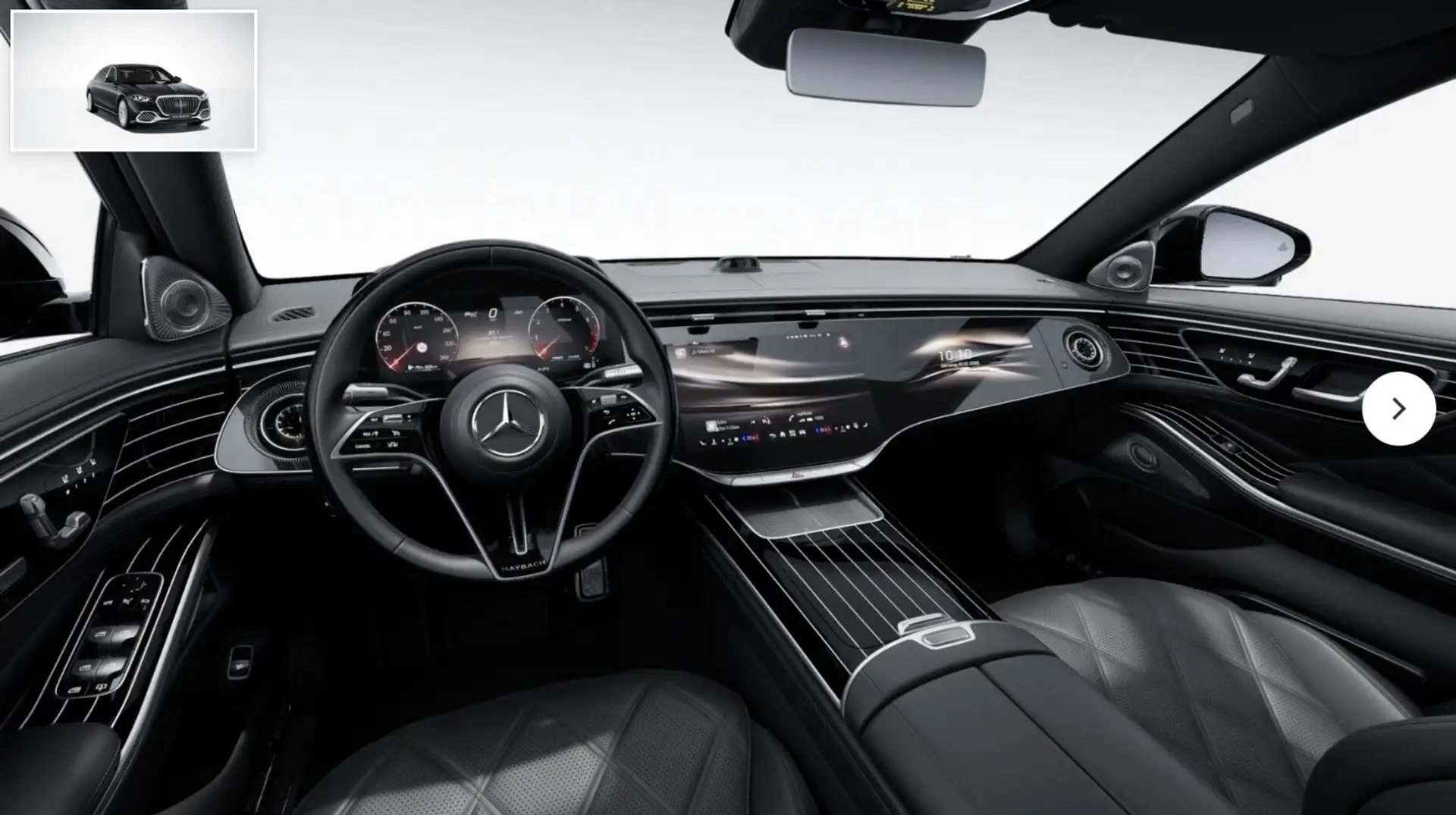 벤츠 S-클래스 S 580 2026 검정 사진 7