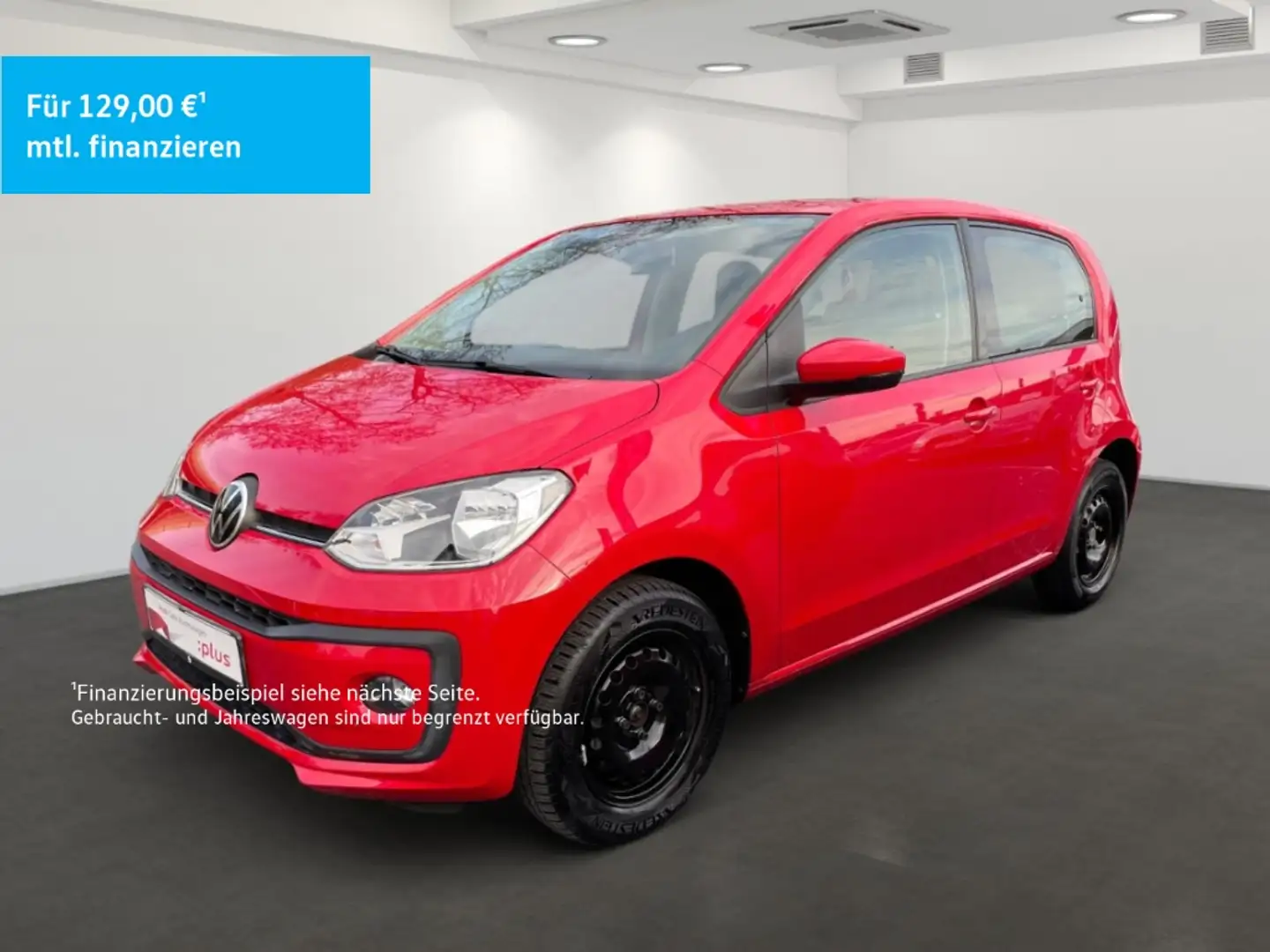 Volkswagen up! 1 0 l 48 kW (65 PS) 5-Gang Rood - 1