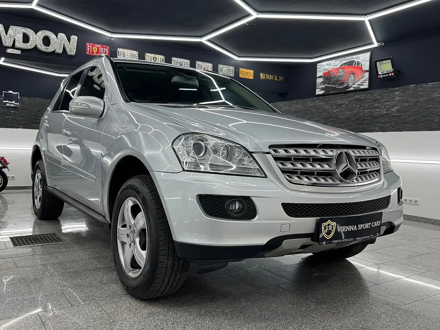 Mercedes-Benz ML 280 CDI 4MATIC Aut.*1-Besitz*Wenig-KM*AHK* Silber - 1