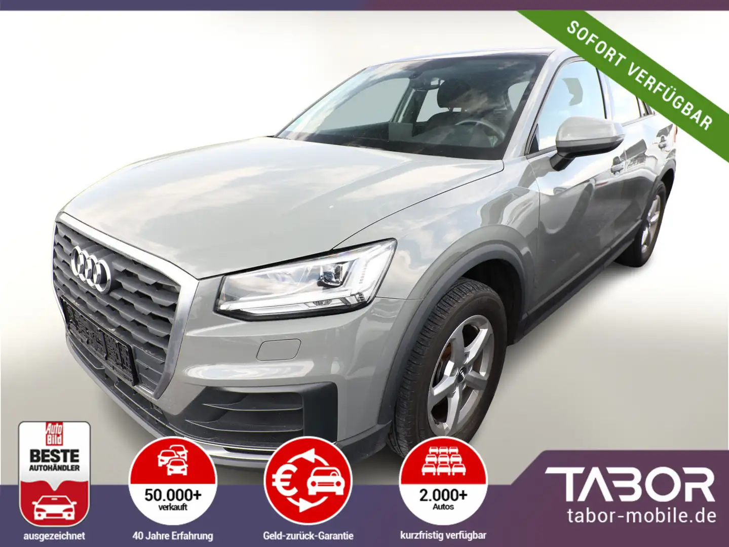 Audi Q2 1.0 30 TFSI 116 LED Pano Nav. PDC Grau - 2