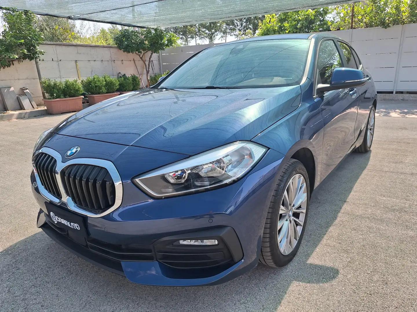 BMW 116 116d. Business Advantage AUTOMAT. + NAV Blu/Azzurro - 1