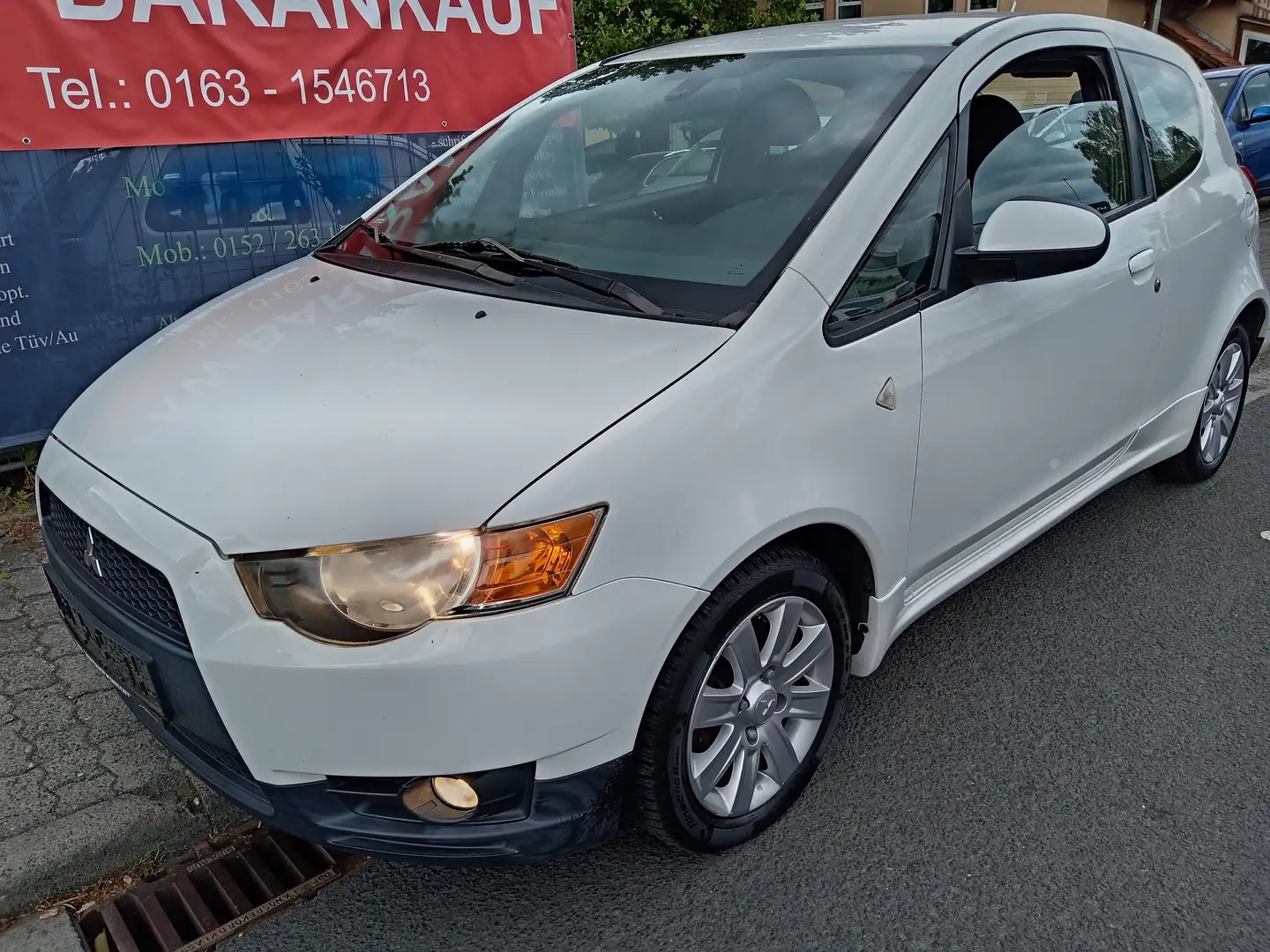 Mitsubishi Colt 1.3,Klimaautomatic,1 Hand Bianco - 2