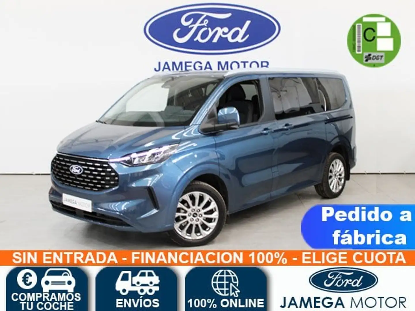 Ford Tourneo Custom 2.0 EcoBlue 150cv L1 Titanium Bílá - 1