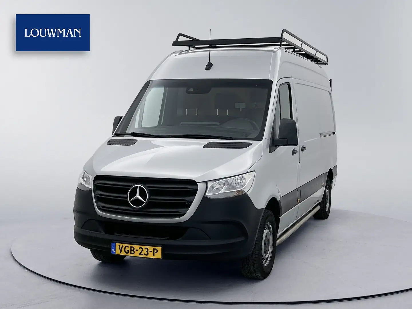 Mercedes-Benz Sprinter 316 2.2 CDI L2H2 3500KG trekhaak 2x schuifdeur Inr Zilver - 2