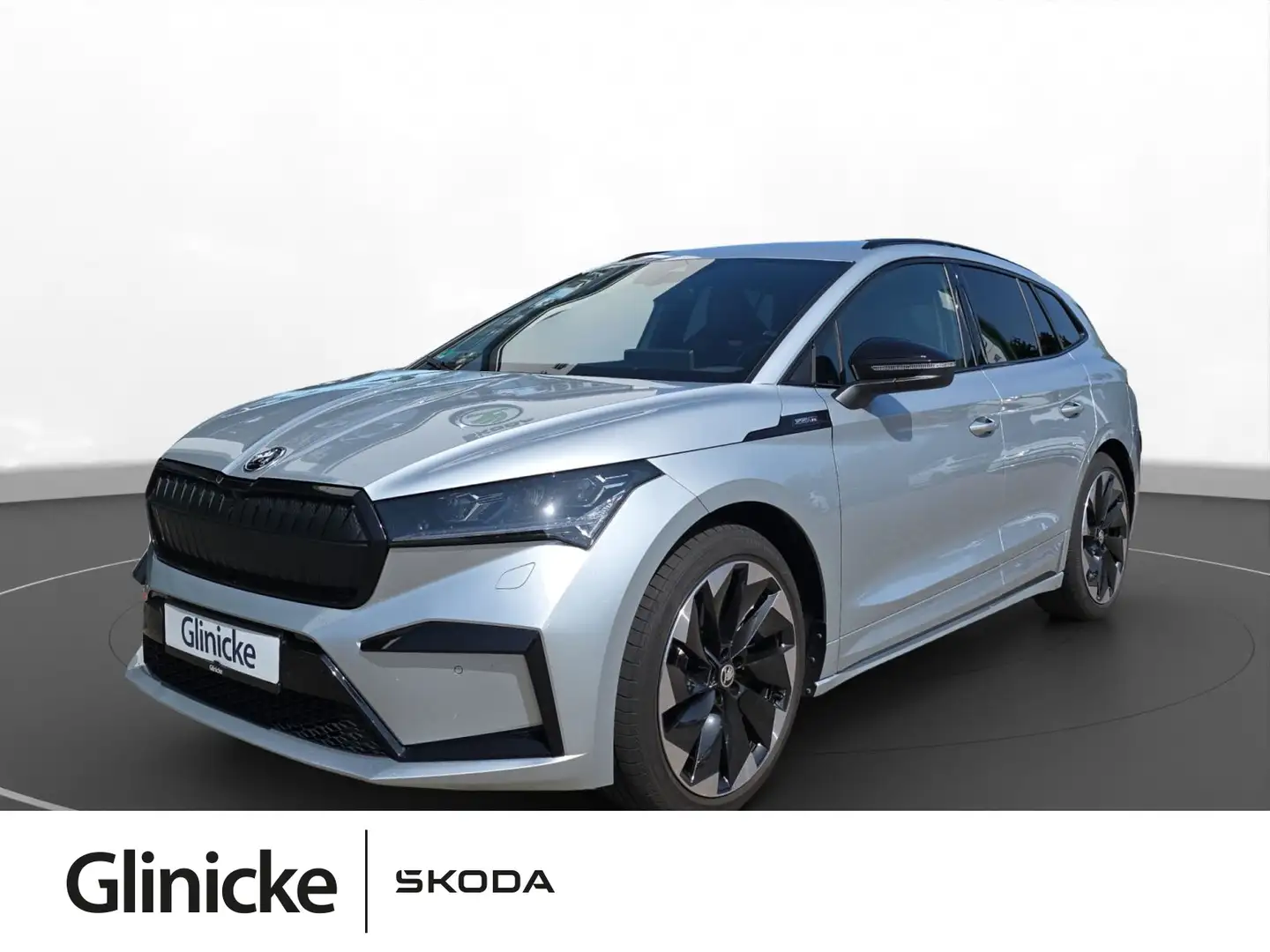 Skoda Enyaq iV 60 Sportline Silber - 1