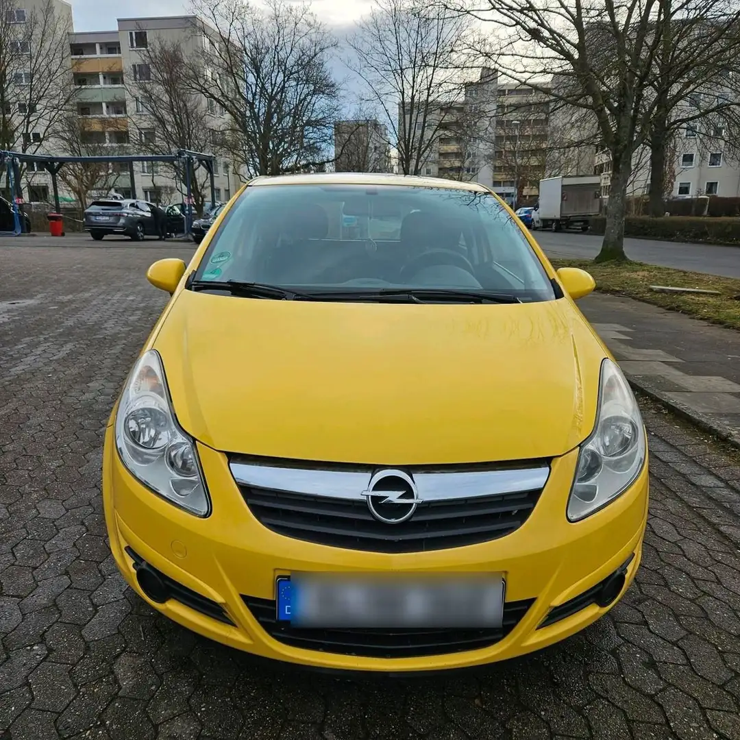 Opel Corsa Corsa 3p 1.0 Club Giallo - 1