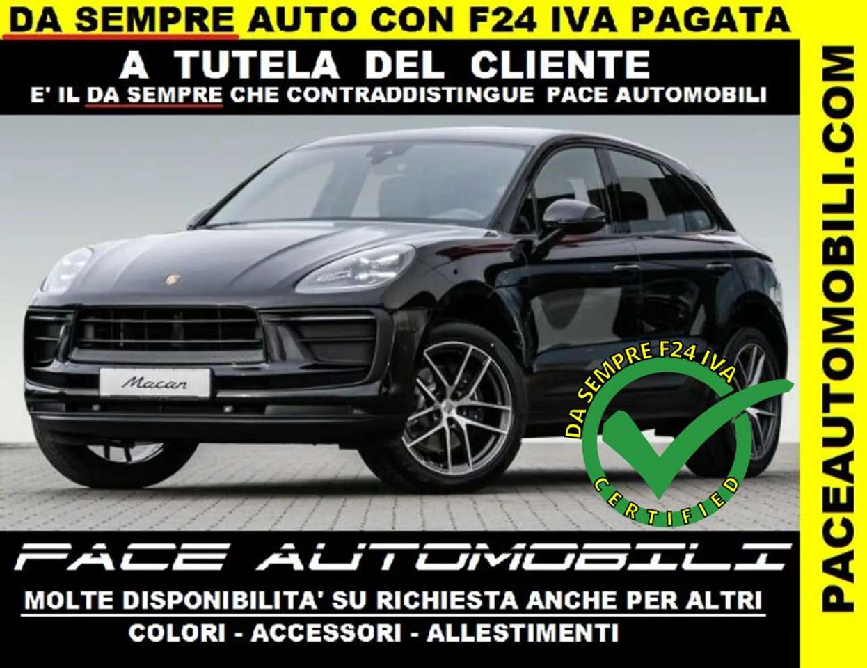 Porsche Macan TETTO PANO PDC SPORT CHRONO  PELLE 20 "