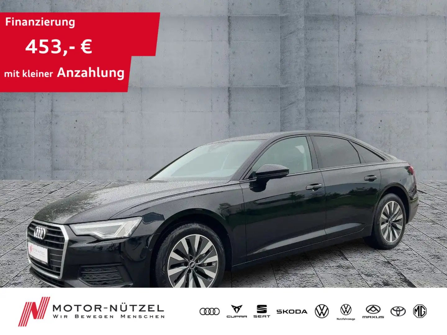 Audi A6 35 TDI S-TR MATRIX+NAVI+RFK+GRA+18" Schwarz - 1
