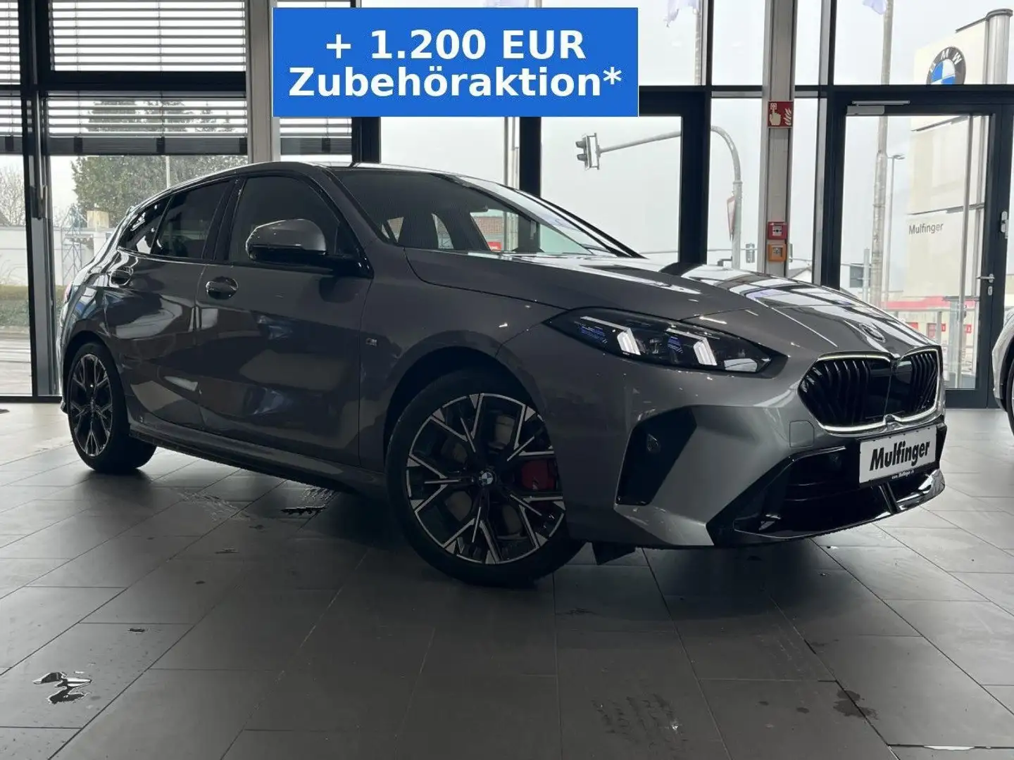 BMW 120 d M Sport HUD ACC SuView Ad-LED H/K Komfz.AHK Grau - 2