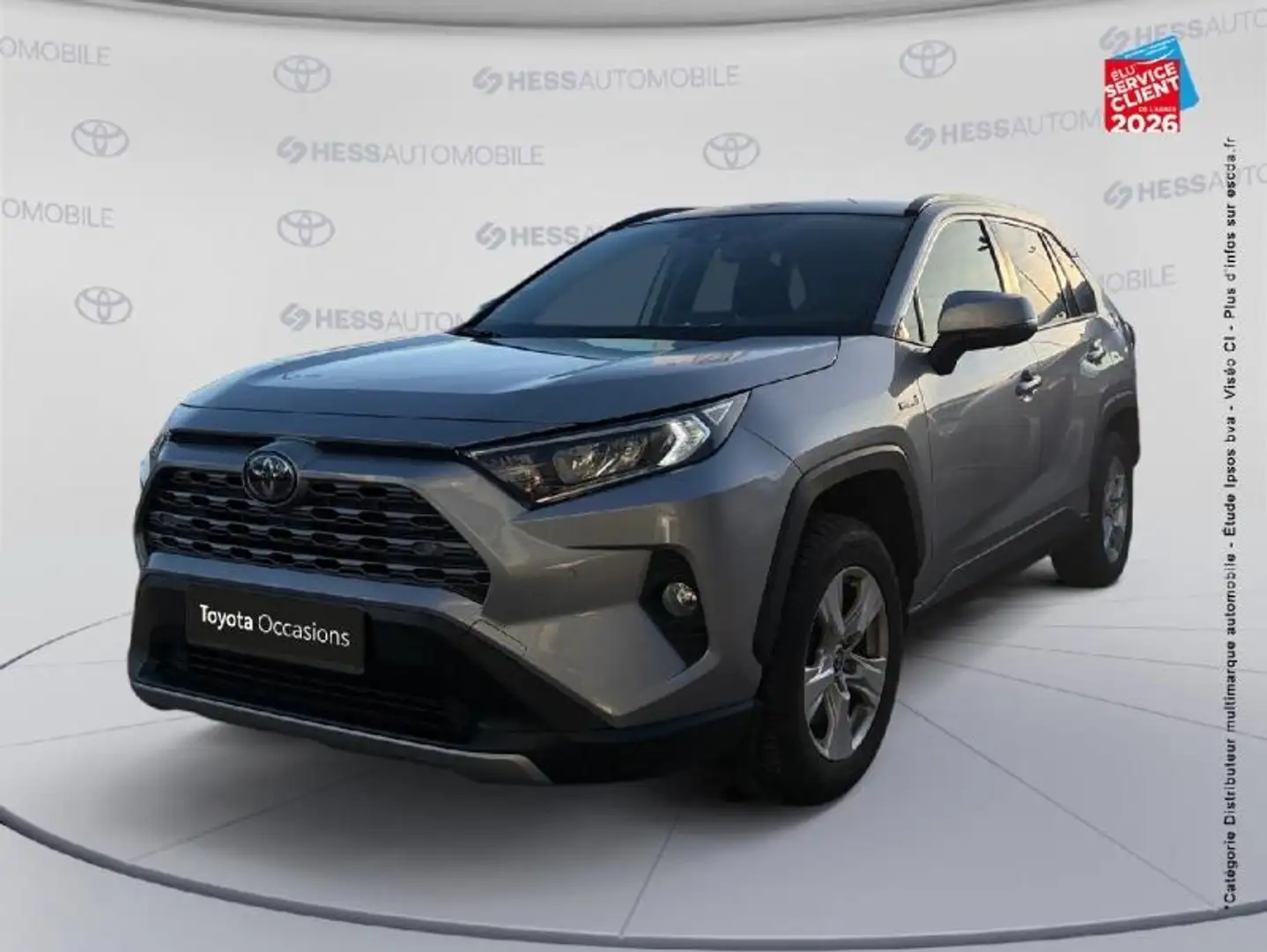 Toyota RAV 4 Hybride 222ch Dynamic AWD-i MY20 Grau - 1