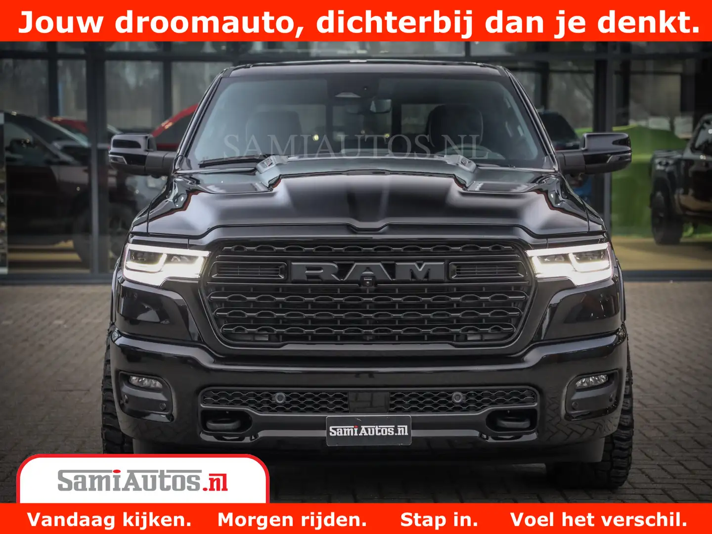 Dodge RAM 1500 Limited Night High Output 540HP 706Nm | Massa Zwart - 2