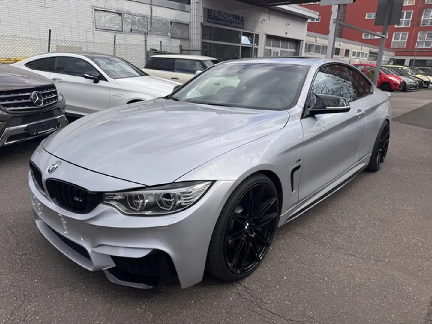 BMW 435 i xDrive Coupe M4 UMBAU*M-PERFORMANCE*20ZOLL Plateado - 1