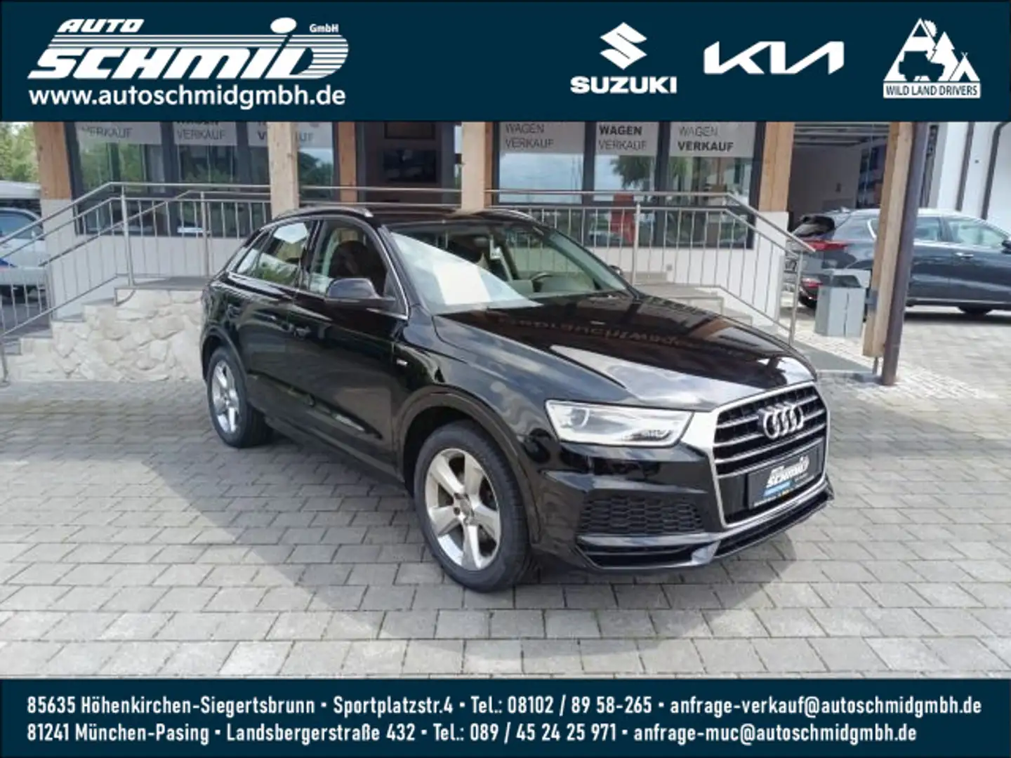 Audi Q3 Audi Q3 1.4 TFSI S-Line |Navi|Xenon Zwart - 1