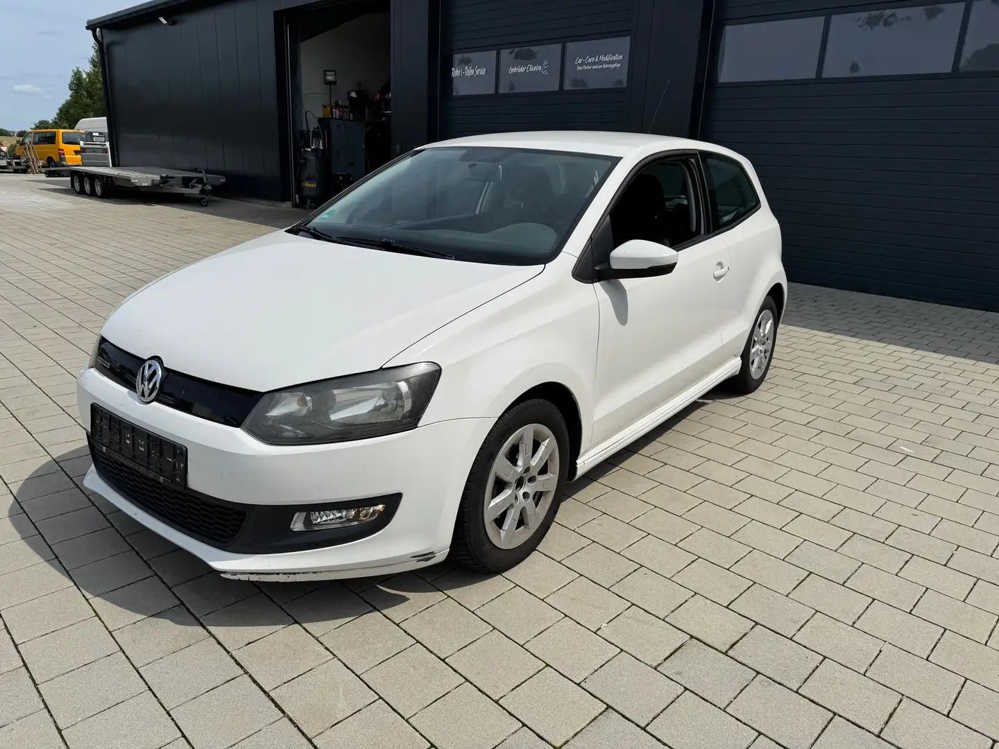 Volkswagen Polo 1.2 TDI Blue Motion 89g Blanc - 1
